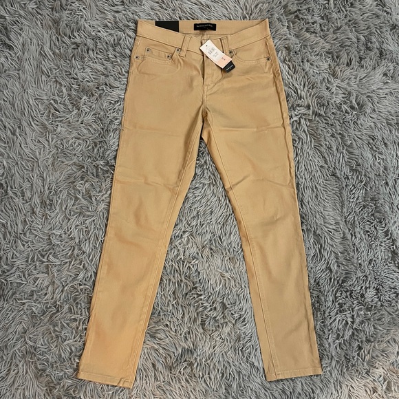 Banana Republic Pants - NWT Banana Republic Womens Tan Petite Skinny Khaki Dress Pants